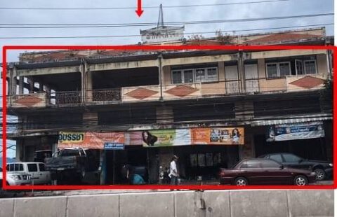 ขายตึกติดถนนสุขุมวิทชลบุรี ทำเลดีชลบุรี