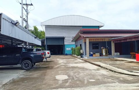 ขาย❗ โรงงานพร้อมบ้านเดี่ยว เนื้อที่ 1 ไร่  พื้นที่ใช้สอย 120 ตร.เมตร
