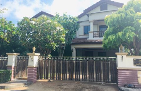 บ้านเดี่ยว อ่างศิลา อ.เมือง จ.ชลบุรี ตกแต่งด้วยไม้สัก