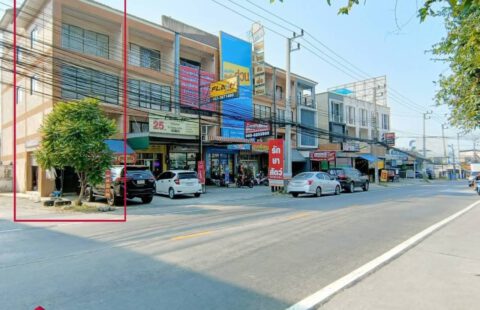 #Vายอาคารพาณิชย์ศรีราชา อาคารมุม  🏠พิกัด ติดถนนเก้ากิโล