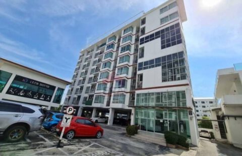 #Vายคอนโดเดอะกั๊มอาคารGชั้น7ห้องมุม  พื้นที่ : 33.82 ตรม.