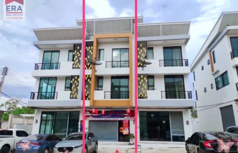 #อาคารพาณิชย์ทำเลดี  โครงการ : ดีทาวน์ สวนเสือศรีราชา (D Town Sriracha)