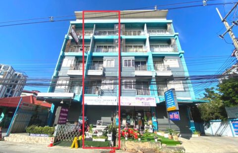 HL#92793 ขายอาคารพาณิชย์5ชั้นทำหอพักใกล้ ม.บูรพา ติดถนนมาบมะยม อ.เมืองชลบุรี