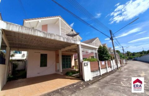 L#96485 ขายบ้านแฝด 2 ชั้น สไตล์บ้านเดี่ยว             🏠🏡 หมู่บ้านแมกโนลีย์ สวนเสือศรีราชา ชลบุรี