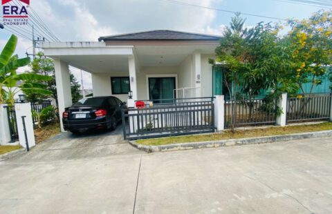 🏡🥰บ้านแฝดสไตล์เดี่ยวชั้นเดียว หลังริม หลังมุม ได้ความเป็นส่วนตัวสุดๆ  SC Hill ปลวกแดง- ระยอง