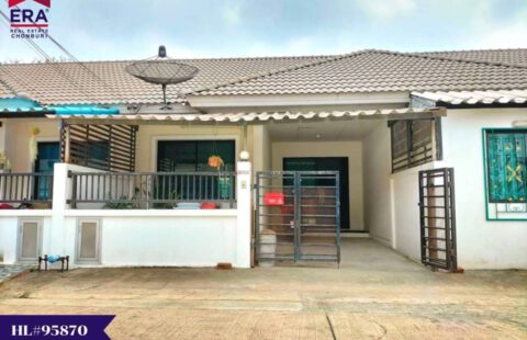 🏡🥰HL#95870 Vายทาวเฮ้าส์ชั้นเดียว หมู่บ้านมายพราวด์ ต.นามะตูม อ.พนัสนิคม จ.ชลบุรี