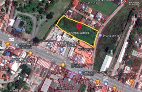 🏡🥰#HL98954 เช่าด่วน /ขายด่วน !!!  ที่ดินสวยใจกลางเมือง ย่านเศรษฐกิจอ่างศิลา