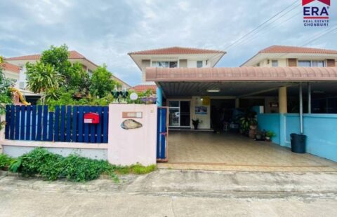 🏡🥰🪴Vายบ้านแฝด 2 ชั้น มบ.กลางสวน ตะเคียนเตี้ย บางละมุง