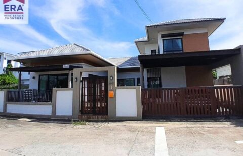 ขายบ้านเดี่ยว 2 ชั้น โครงการ อิสตินี่ บางเสร่ ติดถนนสุขุมวิท (สัตหีบ)