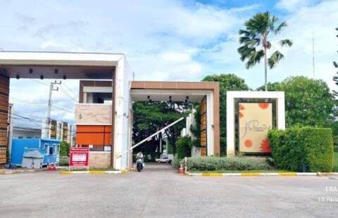 ขาย ทาวน์เฮ้าส์หน้ากว้าง หลังริม หมู่บ้านพรีซีโอ้3(ประภัสสรเฟส4) จอดรถได้2คัน ต่อเติมห้องทำงาน