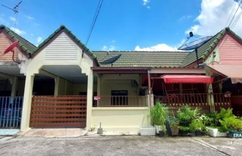 ขายด่วน‼️ ทาวน์เฮ้าส์ชั้นเดียว เนื้อที่ 23 ตรว. พื้นที่ใช้สอย 82 ตร.ม  📌พิกัด หมู่บ้านแสนปรีดา 7 ตำบลบึง อำเภอเมืองศรีราชา จังหวัดชลบุรี