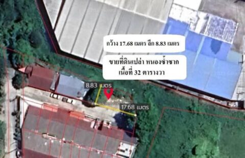 ขายที่ดินเปล่า 32 ตรว.