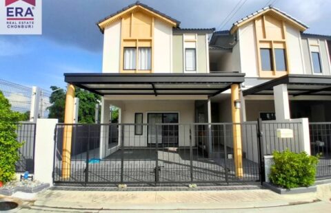 #ขายทาวน์โฮม𝐓𝐞𝐫𝐫𝐚𝐜𝐞 𝐇𝐨𝐦𝐞 สวนเสือ-ศรีราชา 🌥เครือ Life in the garden