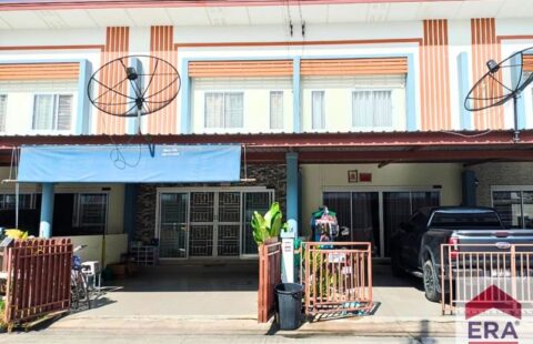 #ขาย ทาวน์เฮ้าส์ #บ้านริมสวน เดินทางสะดวกใกล้ อมตะชลบุรี