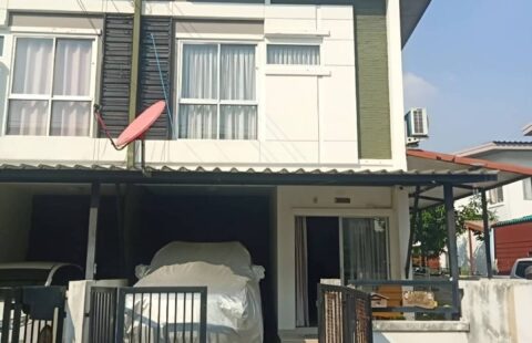 ขายทาวน์โฮมแปลงมุม หมู่บ้านปภัสสร พรีซีโอ3 หลังโลตัสบ่อวิน