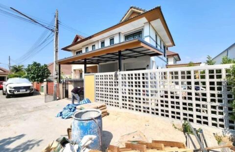 📣📣เปิดจอง‼️บ้านแฝด 2ชั้น 🏡หลังริม 📌หมู่บ้าน รวยเจริญ ชากค้อ-หนองขาม ศรีราชา