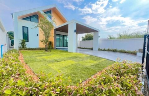 🏠 #บ้านเดี่ยวชั้นเดียว #ขายบ้านเดี่ยวมือ1  วัดหนองปรือ บึงวรกิจ ปิ่นทอง123