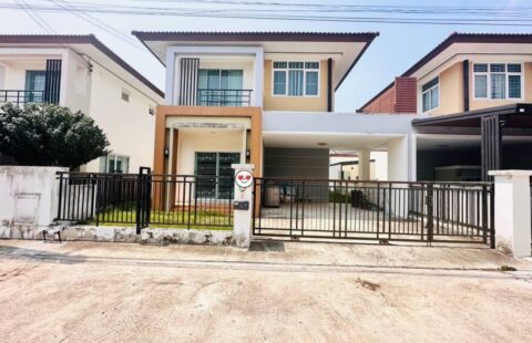 #ขายบ้านแฝดสไตล์บ้านเดี่ยว2ชั้น  #หมู่บ้านธาดาทาวน์ออร่า  หนองค้อ ใกล้สวนเสือศรีราชา , มอเตอร์เวย์ ศรีราชา-ชลบุรี , ปิ่นทอง 1,2,3 , อ่างเก็บน้ำหนองค้อ