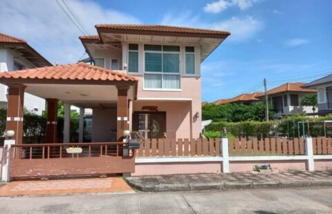 #ขายบ้านเดี่ยวศรีราชา  #หลังมุม พื้นที่61ตรว. #หมู่บ้านโฮมทาวน์หนองยายบู่ ใกล้ห้างเจปาร์ค ใกล้นิคมปิ่นทอง