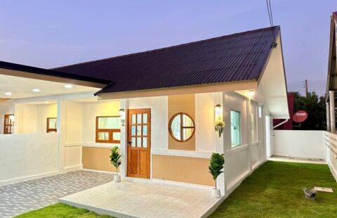 #บ้านแฝดชั้นเดียว ขนาดที่ดิน 30 ตรว. 2 ห้องนอน 1 ห้องน้ำ