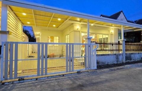 🏠 K#บ้านเดี่ยวมือ1 #ตกแต่งต่อเติมแถมเฟอร์แบบจัดเต็ม 💯  📍#หมู่บ้านรัตนากรวิลเลจ27 โรงโป๊ะ