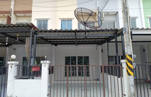 P#ขายทาวน์เฮ้าส์2ชั้นศรีราชา  #เครือสหพัฒน์ หมู่บ้านธัญวลัย  #ติดถนน