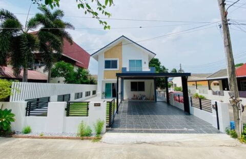 📣 K#ขายบ้านเดี่ยว2ชั้น หลังมุม  ✅ พิกัด : #หมู่บ้านบางละมุงโมเดิร์นโฮม