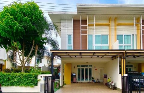 #ขายบ้านแฝด 2 ชั้น #หมู่บ้านพาโนวิลเลจ #แหลมฉบัง