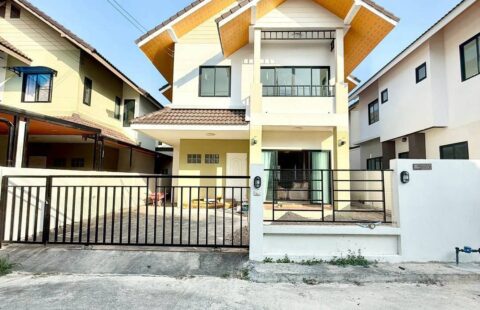 🏡 K#บ้านสร้างใหม่มือหนึ่ง    📍#โครงการสมถวิลตะเคียนเตี้ยบางละมุง