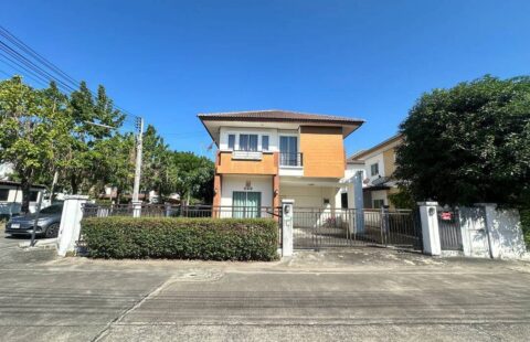 K#บ้านว่างให้เช่า #ขายบ้านเดี่ยว2ชัั้น #หมู่บ้านธาดาทาวน์ออร่าหนองค้อชลบุรี ใกล้อ่างเก็บน้ำหนองค้อ