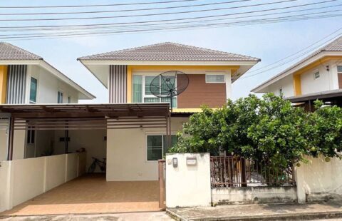 K#ขายบ้านแฝด2ชั้น สังคมดี #หมู่บ้านแมกโนลีย์ พื้นที่ 48.7 ตรว. 3 ห้องนอน 3 ห้องน้ำ จอดรถได้ 2 คัน