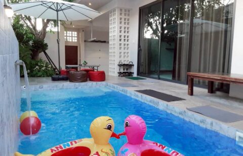 P#ปล่อยเช่าบ้านเดี่ยวพูลวิลล่าใหม่พัทยา