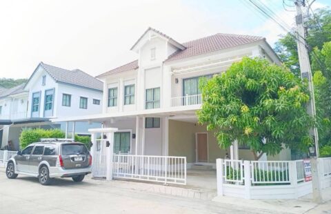 M#ขายบ้านเดี่ยว 2ชั้น #หมู่บ้านศรีราชา ฮิลล์ไซด์ ทาวน์ #Sriracha Hillside Towe Sukhumvit-Sriracha สุขุมวิท-ศรีราชา ใจกลางเมืองศรีราชา ใกล้ถนนใหญ่สุขุมวิท 100 กว่าเมตร