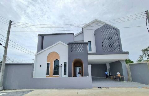 NEW 𝐄𝐱𝐜𝐥𝐮𝐬𝐢𝐯𝐞 𝕄𝕪 ℝ𝕠𝕠𝕞 ℙ𝕠𝕠𝕝 𝕍𝕚𝕝𝕝𝕒 ℙ𝕒𝕥𝕥𝕒𝕪𝕒  K#พูลวิลล่าหรูหรา สไตล์ผสมผสานระหว่างโมเดิล และ นอร์ดิก