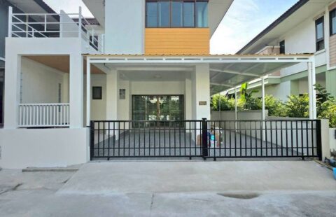 🏡✨ K#บ้านแฝด2ชั้น #รีโนเวทใหม่ สวยพร้อมอยู่ ทำเลน่าอยู่สุดๆ  📍 พิกัด : [ไร่กล้วย-นาพร้าว]