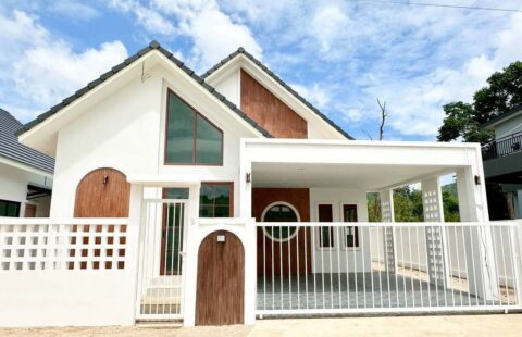 K#บ้านเดี่ยวสร้างใหม่ #ศรีราชา-บางพระ #บ้านเดี่ยว นอร์ดิก  🏡 พื้นที่ขนาด 50 ตรว. วิว ธรรมชาติสุดๆ 🍃