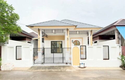 🏡 K#บ้านเดี่ยวชั้นเดียว #รีโนเวทไสตล์มินิมอล อบอุ่น แต่งครบพร้อมอยู่