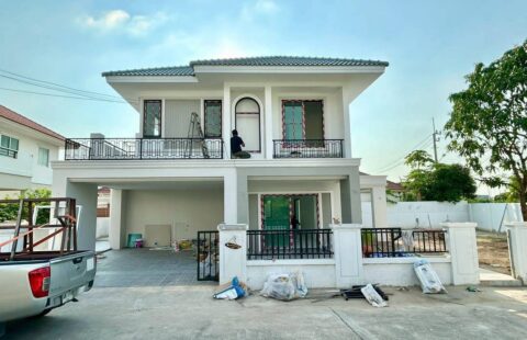 🏡 #รีโนเวทจัดเต็มใหม่ทั้งหลัง #บ้านเดี่ยวหลังริม #มารวยแหลมฉบัง