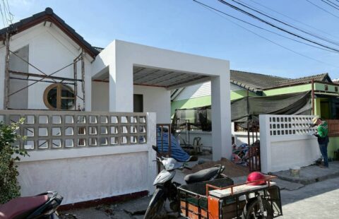 #บ้านแฝดชั้นเดียว #กำลังรีโนเวทใหม่ทั้งหลังค่ะ A(6/12/68.)