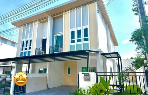 🔥 #ขายบ้านแฝด2ชั้น ศรีราชา เก้ากิโล #หมู่บ้านเดอะมิกซ์ทวิน พื้นที่ 38.5 ตรว.  A(6/12/68.)