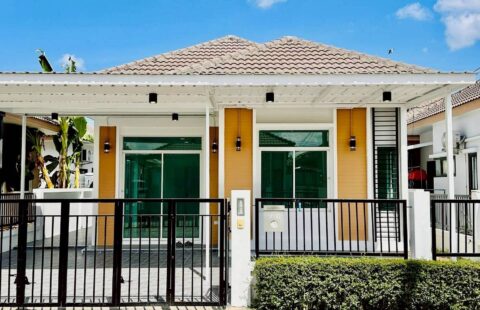 เสร็จพร้อมขายจ้า #กรูฟวี่พาร์คบางละมุง2 #บ้านแฝดสไตล์บ้านเดี่ยวชั้นเดียว A(28/12/68.)