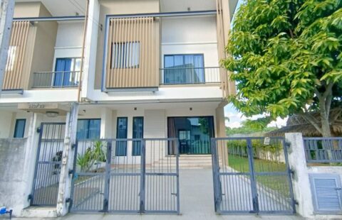 🏡 #ให้เช่าทาวน์โฮม2ชั้นหลังริมศรีราชา  A(20/01/69)