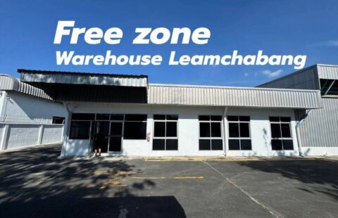 📢 厂房出租 | ให้เช่าโรงงาน – นิคมอุตสาหกรรมแหลมฉบัง (Free Zone ) 🏭 📍 ห่างท่าเรือแหลมฉบังเพียง 2 กม. A(26/01/69.)