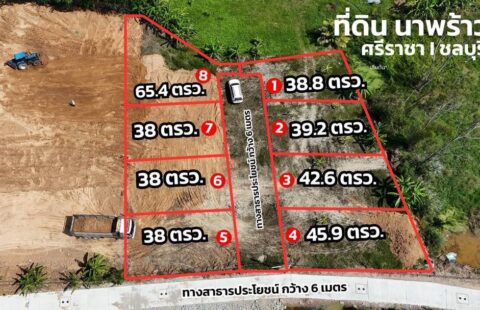🌿✨ ที่ดินแบ่งล็อก ศรีราชา – Na Phrao – Sriracha A(2/03/69.)