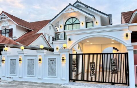 ✨ #บ้านสวยหรู #สไตล์ทอสคาน่า ไม่ซ้ำใคร หลังเดียวในโครงการ #บ้านแฝดสไตล์บ้านเดี่ยว A(29/03/69.)